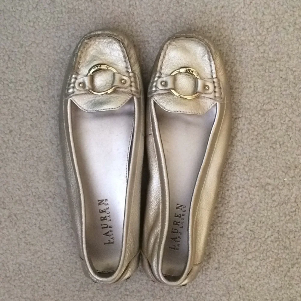 Lauren Ralph Lauren Cadence Driving Moc Flats - Picture 1 of 5